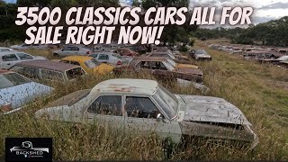 3500 Classic Cars all for sale right now , Australian wrecking yard walk , Amazi