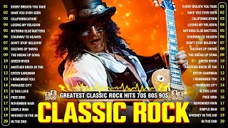 Queen, Acdc, Nirvana, U2, Aerosmith, Led Zeppelin🔥Top 100 Best Classic Rock Songs Of All Time