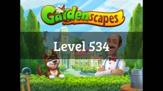 夢幻花園 Gardenscapes level 534