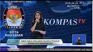 Sesi-3 DEBAT PUBLIK PENAJAMAN VISI MISI PROGRAM PILKADA MAKASSAR 2018