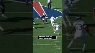 Arden Key getting it done against Dion Dawkins ‼️ #nfl #dline #titans #shorts