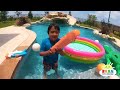 Don't Push the Wrong Mystery Box into the Pool Challenge!!!