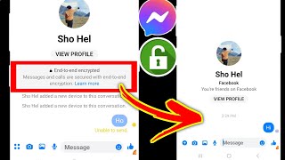 How to Turn Off End to End Encryption in Messenger 2024 | Remove End to End Encryption on Messenger
