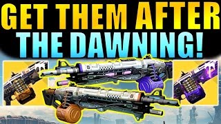 Destiny: Get the Nova Mortis \u0026 Abbadon AFTER The Dawning!