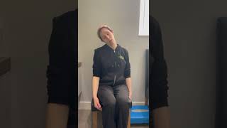 How To Stretch Tight Neck Muscles? Simple Way To Relieve Neck Pain And Tension. #physiotherapy