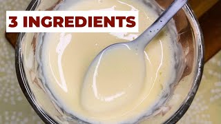 3 Ingredient Healthy Sweetened Condensed Milk | Sugar-Free and Homemade