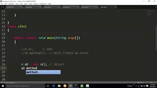 Different between object and references in java program
