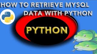 how to retrieve data from mysql database using python