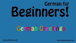 German for Beginners (A1) - German Greetings - Begrüßung auf Deutsch