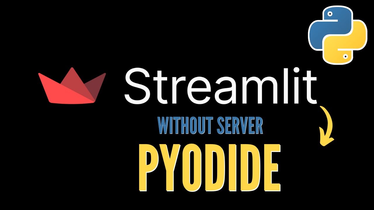 Stlite - Streamlit Without Server - Powered By Pyodide (WebAssembly ...