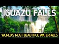 iguazu Falls Brazil and Argentina ! World's most Beautiful Waterfalls ! Iguazu Falls Travel video