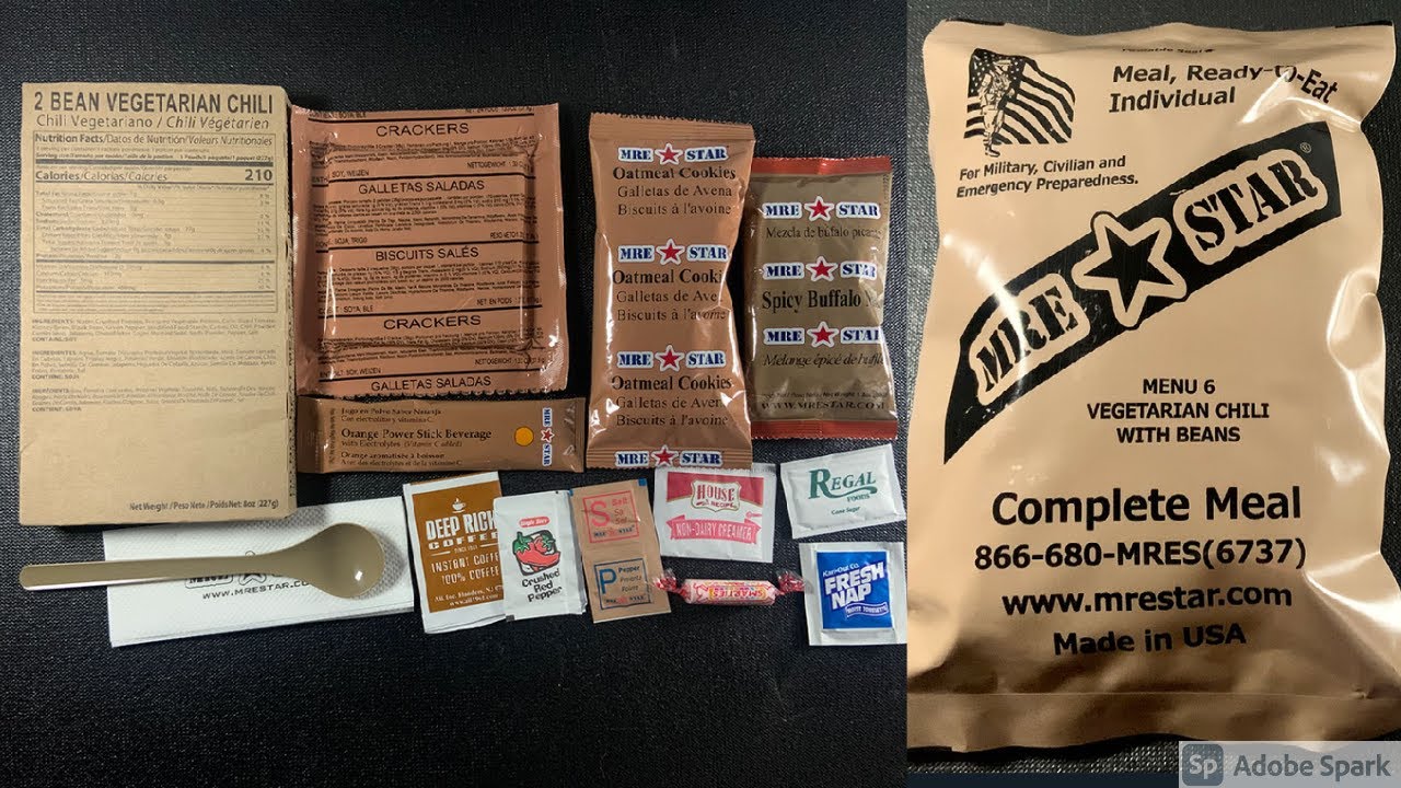 Chili And Beans Mre At Mary Wilber Blog