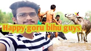 Happy goru bihu guys/#gorubihu vlog in Hindi dekho guys.humne Aaj kiya kiya Aaj ke din khub kiya enj