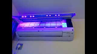 ACLS50FR Plus:Deep Ultraviolet UV C LED Light Room AC Split Type Aircon Split System Air Conditioner