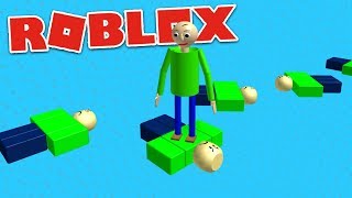 PLAY AS BALDI OBBY! | Roblox Baldi's Basics Gameplay