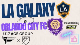 GA CUP 2024  U17 ORLANDO CITY FC VS LA GALAXY ACADEMY