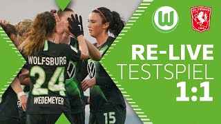 RE-LIVE | Testspiel der VfL Wolfsburg Frauen gegen Twente Enschede