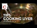 Tips Cooking Liver | Chef Yehuda Sichel | Tips #shorts