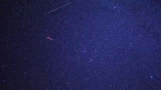 2015年ふたご座流星群　流れ星