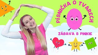 Učíme se Tvary - Písnička o Tvarech - Tvary pro Děti - Písnička pro Nejmenší - První Slova