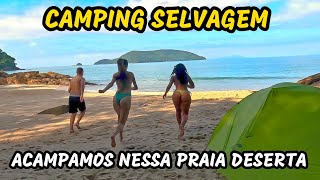 Conhecemos as MELHORES PRAIAS DE UBATUBA E ACAMPAMOS entre elas