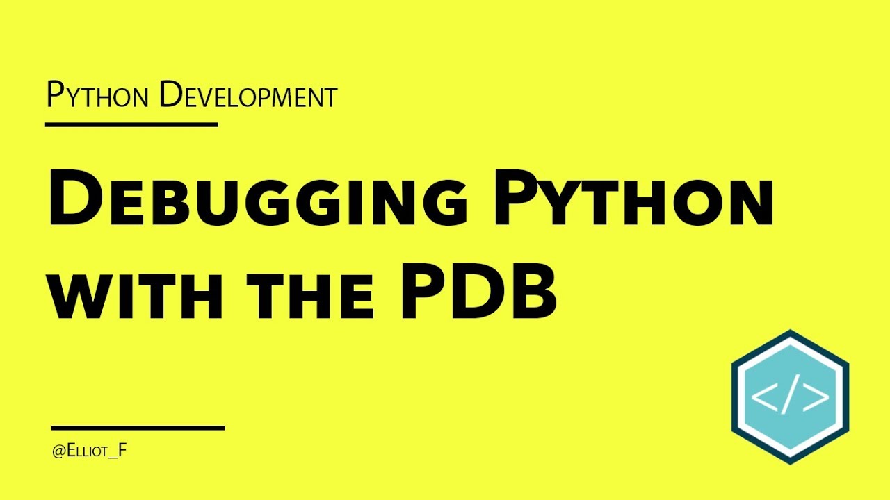 An Introduction To Python Debugging With The PDB - Tutorial - YouTube