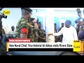 New Naval Chief, Vice Admiral Idi Abbas Visits Rivers State