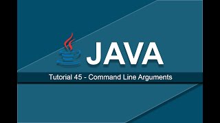 Java Tutorials - 45 Command Line Arguments