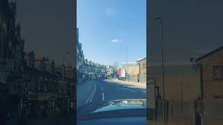 Driving on Hoe Street Walthamstow London E17