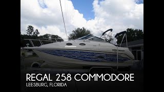 [SOLD] Used 1997 Regal 258 Commodore in Leesburg, Florida