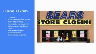 C3: Can Technology Save Sears?