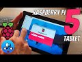 First Raspberry Pi 5 tablet. Raspad