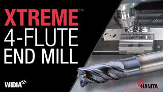 XTREME 4-flute end mill