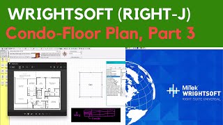 Wrightsoft(Part 3): Manual J Heat Load Calculation - Condominium- Floor Layout