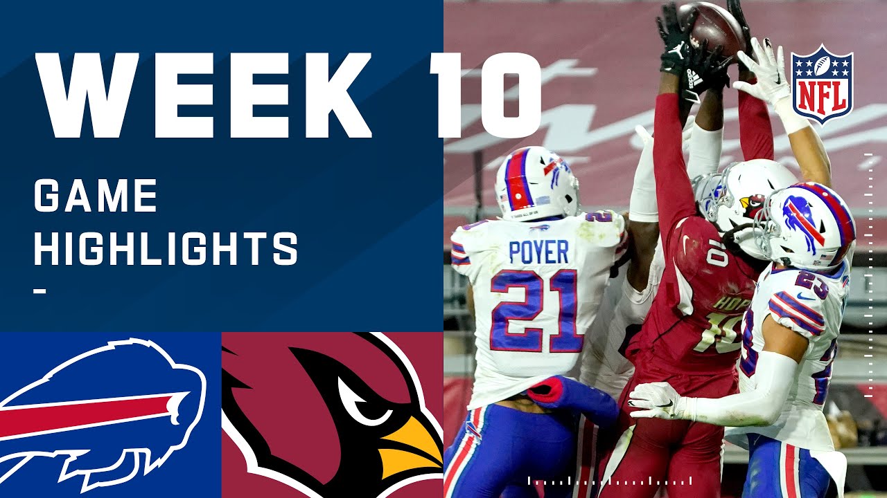 Bills Vs. Cardinals Week 10 Highlights | NFL 2020 - YouTube