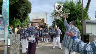 令和4年大戸神社秋季例大祭（先代神輿・神社内のみ）其のニ