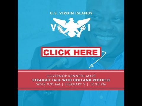 Virgin Islands Governor Kenneth Mapp On Straight Talk W/Holland ...