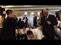 chaim and father of the bride rabbi dovid kaplan dancing