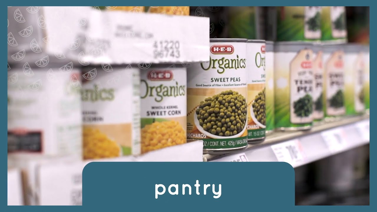 Grocery Shop Like A Pro With H-E-B® | Pantry - YouTube