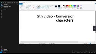Episode 5: Conversion Characters in C