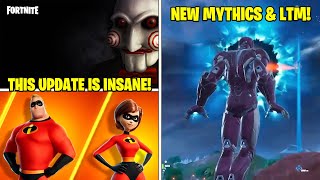 *NEW* Fortnite Update! | Marvel LTM \u0026 Iron Man Mythics!