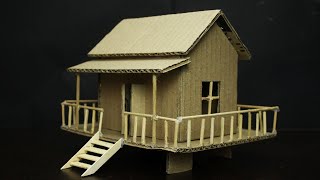 Cardboard House making