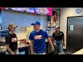 Kiké Hernández works at Raising Cane's in Alhambra