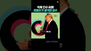 트럼프가 틱톡 미국 인수 위해 벌인 일