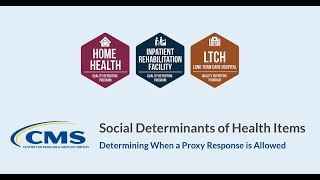 Social Determinants of Health Items: Determining When a Proxy Response is Allowed