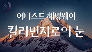 죽음을 받아들이면  삶이 보인다 /노벨문학수상작가 어니스트헤밍웨이의/ 킬리만자로의 눈/