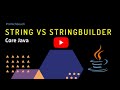 Differences between String and StringBuilder in java | Java Interview