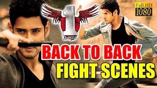 1 Nenokkadine Tamil Full Movie Back To Back Fight Scenes || Mahesh Babu, Kriti Sanon