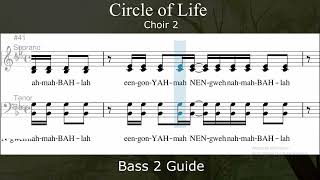 CIRCLE OF LIFE (CHOIR 2) _ Bass 2 Guide