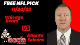 NFL Picks - Chicago Bears vs Atlanta Falcons Prediction, 11/20/2022 Week 11 NFL Expert Best Bets